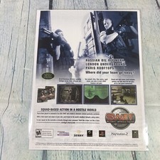 2003 SWAT Global Strike Team Game Vtg Print Ad/Poster Promo Art Magazine Page picture