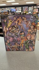 1995 GEN13 SERIES 1 BINDER & CHROMIUM COLLECTION CARD COMPLETE SET 1-107 picture