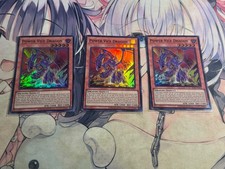 Yugioh Asian English BLZD-AE002 Power Vice Dragon x3 playset Super rare picture