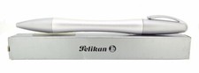 CIRCA 2007 NEW IN BOX PELIKAN K73 BELLE MATTE ALUMINUM BALLPOINT PEN picture