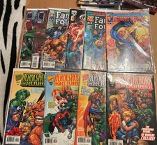 HEROS REBORN The Return #1-4 Complete Set Marvel 1997 & Fantastic Four Comic Lot picture