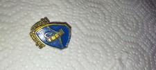 Vintage French  Aux Arcs Fraternal Badge L. Chr. Lauer Nürnberg  Blue Enamel Pin picture
