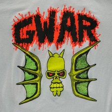 Vtg GWAR rigor mortis White  Men All size Shirt Gift Family picture