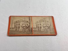 Stereoview Photo Residence of Thos J Clark Maine? picture
