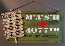 mash 4077 sign post decorative sign 3d mash 4077th  sign picture