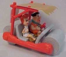 THE FLINTSTONES CAR MOBILE KINDER SURPRISE MAXI TOY HANNA BARBERA COLLECTIBLES picture