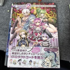 Japan Gamebook Criminal Girls 2 Official Complete Guide + Illustration F/S picture