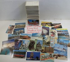 POSTCARD Lot 1000 VINTAGE CHROME STD SZ USA 1950-1970 Nice Views Cards Unposted/ picture