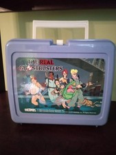 Vintage 1986 The Real Ghostbusters Plastic Lunch Box - NEW / NEVER USED picture