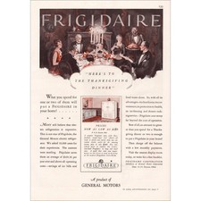 1927 Frigidaire Refrigerators Original Vintage Print Ad picture