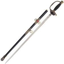 FAVORED FORTUNE KNIGHT CRUSADER COMMANDER TEMPLAR HISTORICAL REPLICA SABER SWORD picture