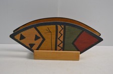 Kakadu Original Aboriginal Australian Napkin Holder Souvenir Collectible Tribal picture
