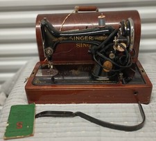 Vintage 1930 Singer Sewing Machine Bentwood Knee Activated Bar Key PICK UP ONLY picture