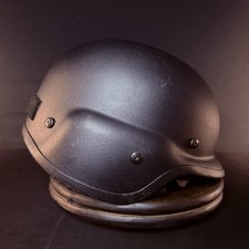 Second Chance 3A Helmet Size Large PASGT Black Ballistic Level IIIA Bulletproof picture
