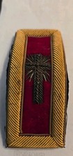 Vintage Masonic Knights Of Templar Past Commander Shoulder Board picture