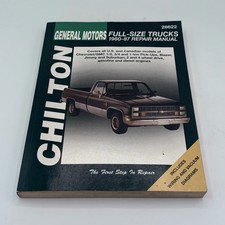 Chilton Repair Manual GM Full-Size Trucks 1980-1987 Chevy GMC 28622 picture