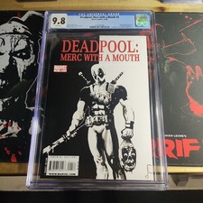 Deadpool Merc With A Mouth #4 CGC9.8 🔥RARE(2009) Iconic Scarface Homage Marvel  picture