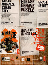 Marc Ecko's Getting Up Atari Video Game Print Ad 2006 PS2 Xbox PC Ecko Unltd picture