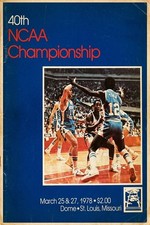 1978 NCAA Championship Poster 24x36