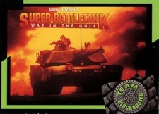 TEAM BLOCKBUSTER PROMO CARD #33 SUPER BATTLETANK BLOCKBUSTER VIDEO 1993 picture