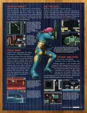 2001 Metroid Fusion Gameboy Advance GBA Print Ad/Poster Samus Official Promo Art picture