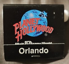 Vintage Downtown Disney Planet Hollywood Orlando Matchbook Unused Rare  picture