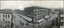 Photo:Boise Idaho c1909 Downtown Streetcar Aerial View picture