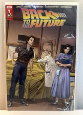 SIGNED IDW Back to the Future #1 Comic - Dan Schoening, Wizard World VIP Variant picture