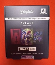 Displate Mini Metal Plate- Shard Secret Drop-Arcane- Series 001 - New Sealed picture
