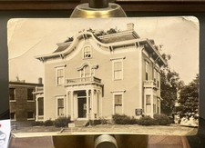 Original 1930s Photo Funeral Home CRANSTON RHODE ISLAND Vintage Undertaker Rare picture
