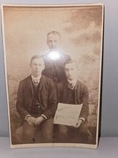 Rare Photograph of Three Members of Three Employees of Harrison Administration picture
