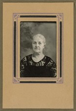 Early 1940's Cabinet Card/NELLIE (BETTS) GREEN, SEWARD COUNTY, NEBRASKA picture