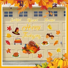20 Pcs Fall Garage Door Magnets Happy Thanksgiving picture