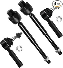 4pcs Front Suspension Kit Inner Outer Tie Rod End Fit 2005-2010 For Dodge Dakota picture