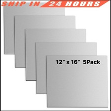 5 Pack 20 Gauge Sheet Metal Steel, 12
