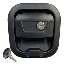 Lippert RV Slam Latch Cargo/Baggage Doors - Black TAKE OFF NO MAGNET Camper picture