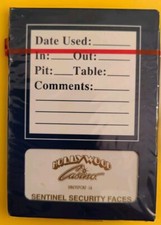 RARE 2000 Hollywood Casino Shreveport LA SEALED Blue Gemaco Playing Card Deck picture