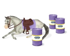 Breyer Horse #10254 Barrel Racing Set - Brand New picture