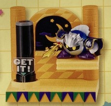 Re-ment Kirby Adventure on Desk Figure #4 Meta Knight Stamp stand Japan Import picture