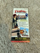 Myrtle Beach Children Treasurer Hunt Pirates Adventure Brochure Pamphlet Flyer  picture