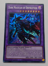 DARK MAGICIAN OF DESTRUCTION MZMU-EN011 SECRET RARE 1st Ed YUGIOH *NEW & MINT* picture