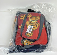Garfield 2 Backpack, Lunch Bag, Pencil Case, New 3 Pcs Movie Back To School NEW picture