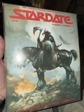 Stardate Vol 3 No 6 Frank Frazetta Cover BattleTech TSR 1987 picture