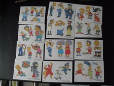Set of 12 2003 The Simpsons Movie Temporary Tattoo Inserts picture
