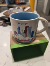 Starbucks Mug SYDNEY, AUSTRALIA 🇦🇺 You Are Here 14oz New In Box picture