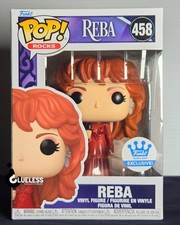 Funko Pop Rocks: Reba McEntire (1993 CMA Awards) #458 And Pop Protector  picture
