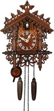 Traditional Black Forest Cuckoo Clock, Newly Wood Coo Coo Clock Decorative Wall picture