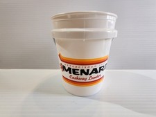  NEW Menards Mini Bucket, Minature Paint Pail, 0.5-Quart BPA-Free, 4in Tall  picture