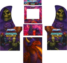 Arcade 1up Masters of the Universe Custom Graphics Kit  Artwork MOTU picture
