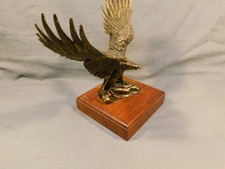 Wally Shoop bronze eagle statue picture